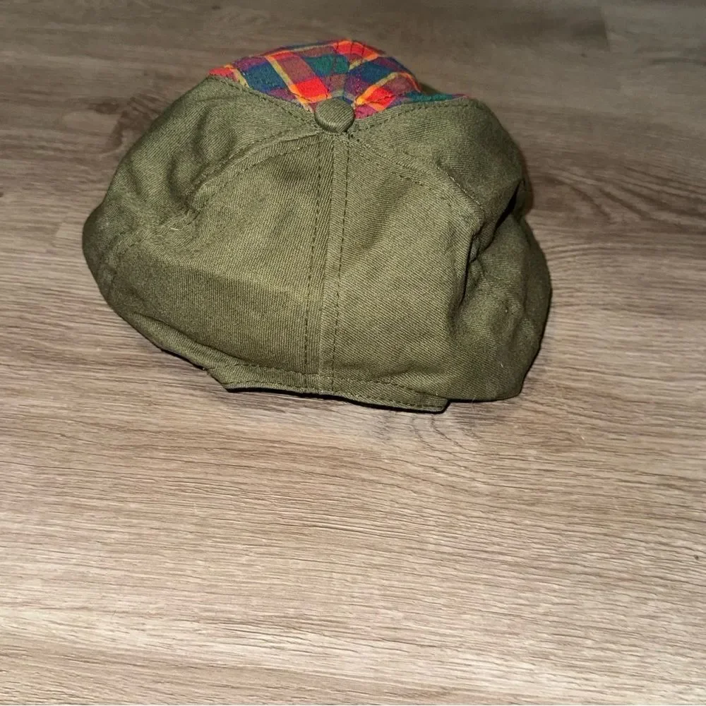 Kid's Boy Scouts Plaid Baseball Hat